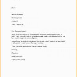 Exceptional Resignation Letter Template Engineer Resign Unbelievable Temp Valid Regard Highest Clarity