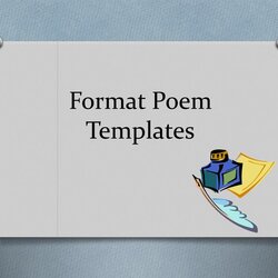Format Poem Templates Presentation Free Download Id Title