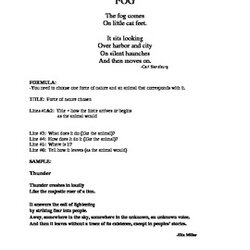 Spiffing Poetry Templates For Made Easy By Subject Original
