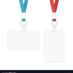 Blank Badge Template Royalty Free Vector Image
