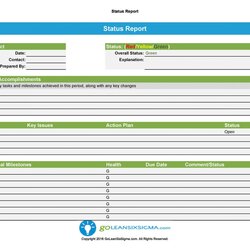 Superb Sample Project Status Report Templates Word Excel Weekly Manager Regard Management Update Template