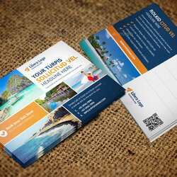Great Postcard Template By