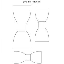 Wonderful Paper Bow Template Free Word Documents Download Tie Templates Pattern Bows Use