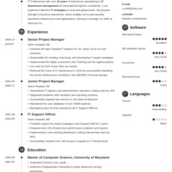 Sterling Best Resume Templates In Picks To Use Now Template