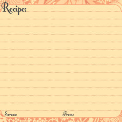 Swell Free Printable Recipe Cards Call Me Victorian Card Template Blank Templates Recipes Style Print