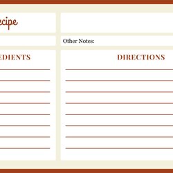 Fine Free Recipe Card Templates For Microsoft Word Info Printable Cards