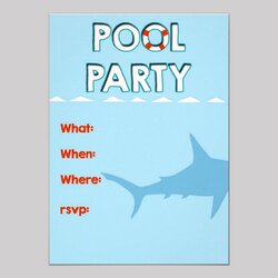 Tremendous Pin On Holidays Events That Love Pool Party Invitation Template Boy Invitations Printable Invite