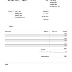 Cool Free Pay Stub Templates Doc Format Download In Stubs Contractor Invoice Template Word
