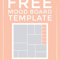 Eminent Free Mood Board Template Lauren Graphic Designer Blogger Illustrator Templates Adobe Boards Food Make