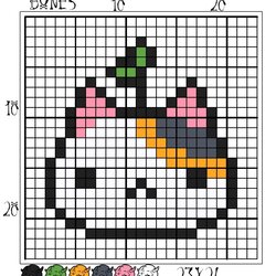 Pin By Greer On Crochet Pixel Art Pattern Grid