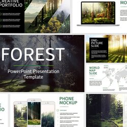 The Highest Quality Forest Template Presentation
