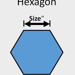 Spiffing Hexagon Paper Templates Hex