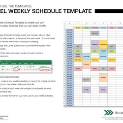 Super Time Slot Excel Template Schedule Planner Outstanding Commitment Printable Schedules Examples Weekly