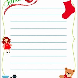 Preeminent Christmas Letter Templates Template Care Luxury Of Day