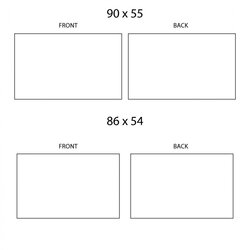 Excellent Pin On Branding Business Card Template Blank Printable Templates Cards Front Back Word Editable