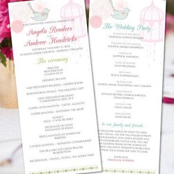 Wedding Program Template Download By On Templates Programs