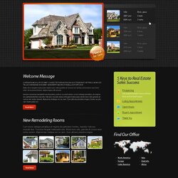 Outstanding Free Template For Real Estate Website Templates Web Big Overview Details Reviews Comments