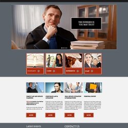 Spiffing Law Legal Free Website Template Firm