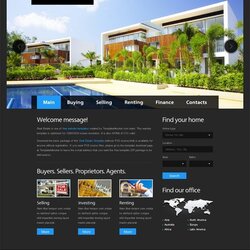 Swell Free Website Template For Real Estate With Templates Web Showcase Innovative Demo Live