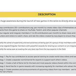 Peerless Strategic Plan Templates For Online Communities Research