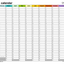 Year Calendar Microsoft Word Month Printable Schedule Calendars Needs Lined Blank Free Templates