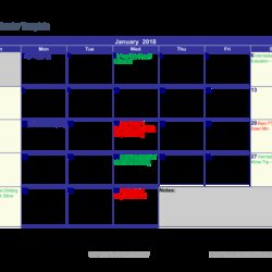 Super Microsoft Word Calendar Template Guru