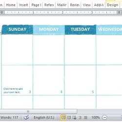 Brilliant Calendar Template For Office Microsoft Word Templates Beautifully Designed Academic
