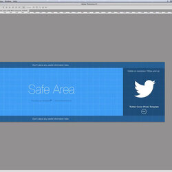 Eminent Twitter Cover Photo Template Tutorial