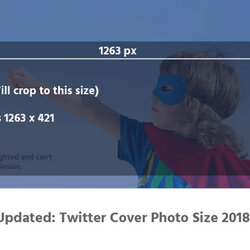 Spiffing Updated Twitter Cover Photo Size Template Studios Update