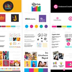 How To Create Brand Guide Template For Endeavor Creative Board Example