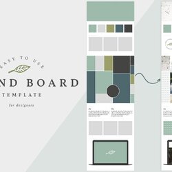 Smashing Brand Board Templates For Illustrator Template Amber Ink By
