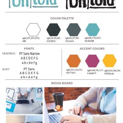 Brand Board Templates For Illustrator Template Untold From Free