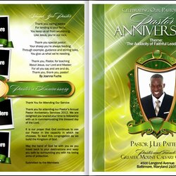 Tremendous Free Pastor Anniversary Program Templates Example Document Template Church Programs Pastoral Word