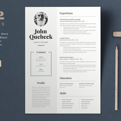 Worthy Fresh Templates And Where To Find More Resume Template Bold Showcases Elements