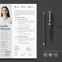 The Highest Quality Best Resume Templates Free Theme Junkie Lucille Template