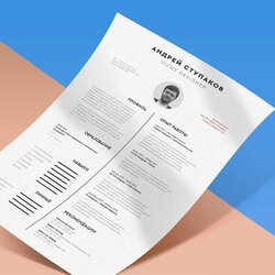 Outstanding Resume Template Free Download In