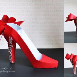 Fine Hurry Is Giving Away Their High Heel Shoe For Paper Template Shoes Card Heels Make Barbie Templates