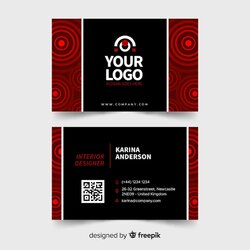 Fantastic Free Vector Business Card Template