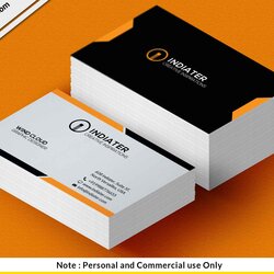 Perfect Free Business Card Sample Template