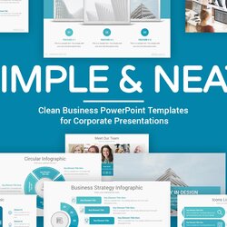 Superlative Cool Templates For Great Presentations Business Theme Simple Presentation Template