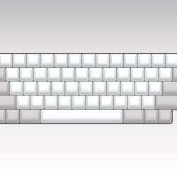 Tremendous Blank Keyboard Layout Stock Illustration Of Button Realistic Preview Search