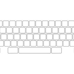 The Highest Standard Free Printable Blank Keyboard Template