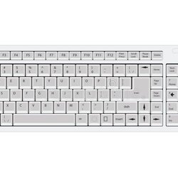 Computer Keyboard Blank Template Set Vector Stock Illustration White Isolated Background