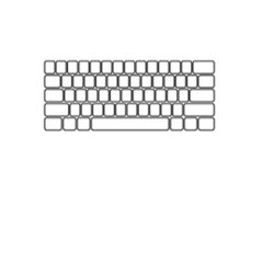 Super Computer Keyboard And Keypad Blank By Dollar Tech Stop Subject Original