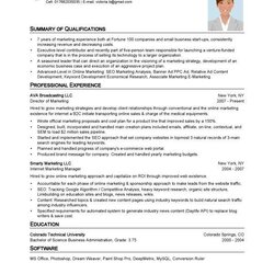 Sublime Resume Template Word Rich Image And Wallpaper Templates Marketing Microsoft