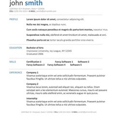 Matchless Resume Template Word Templates Microsoft Builder Job Hybrid Printable Phenomenal Examples