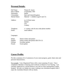 Wonderful Resume Template In Word And Formats