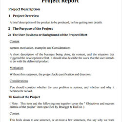 Superior Free Project Report Templates In Ms Words Apple Pages Template Example Sample Format Business