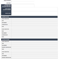 Smashing Free Project Report Templates Template Departments Teams For And
