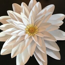 High Quality Giant Paper Flower Template Cut License